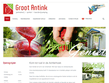 Tablet Screenshot of grootantink.nl